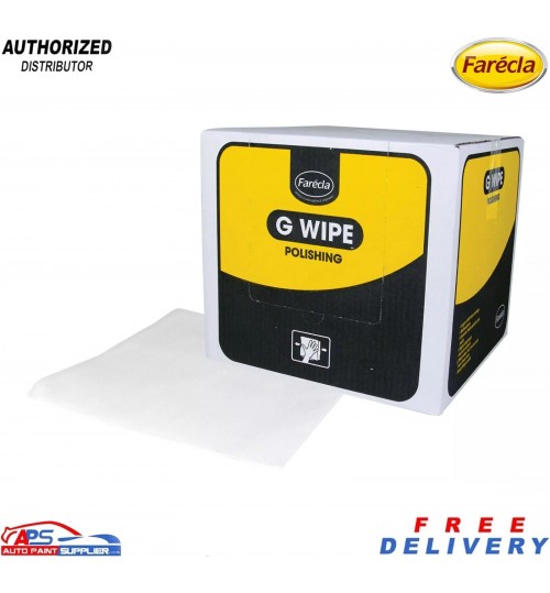 Farecla G-Wipe Box of 100 G-Plus Car Polishing Wipes – 1050100